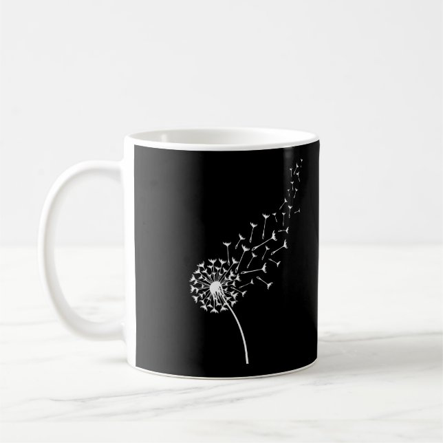 Caneca De Café Hoodie White Dandelion (Esquerda)