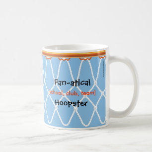Caneca De Café Hoop de basquete Net_Fan-hoopster_blue