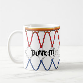Caneca De Café Hoop Net_red White Blue_Dunk