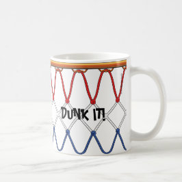 Caneca De Café Hoop Net_red White Blue_Dunk