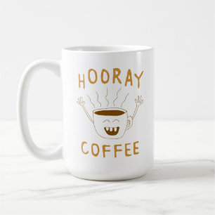 Caneca De Café Hooray café!