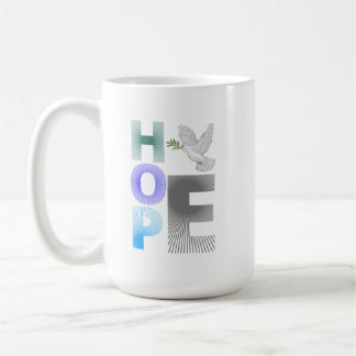 Caneca De Café Hope - Christian Faith Inspirational Mug