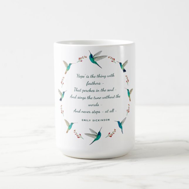 Caneca De Café Hope Hummingbird (Centro)