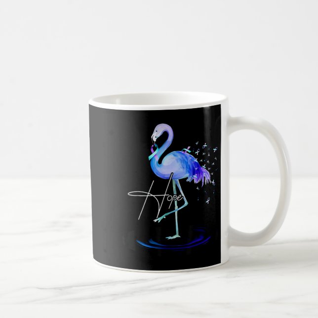 Caneca De Café Hope With Flamingo Suicide Prevention Awareness  (Direita)
