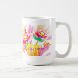 Caneca De Café Hoppy Floral Páscoa Mug