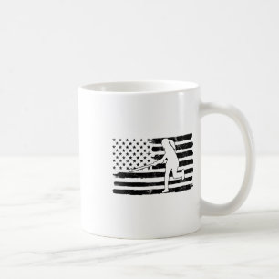 Caneca De Café Hóquei em Campo Bandeira Americana Mulheres Crianç