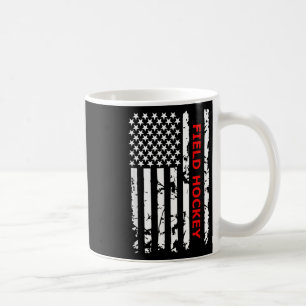 Caneca De Café Hóquei em Campo Bandeira dos EUA para Americanos M