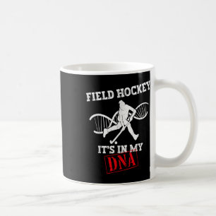 Caneca De Café Hóquei em Campo Hóquei em Campo Está No Meu Dna _1