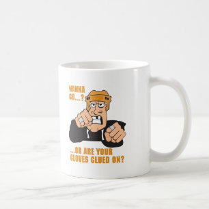 Caneca De Café Hóquei engraçado