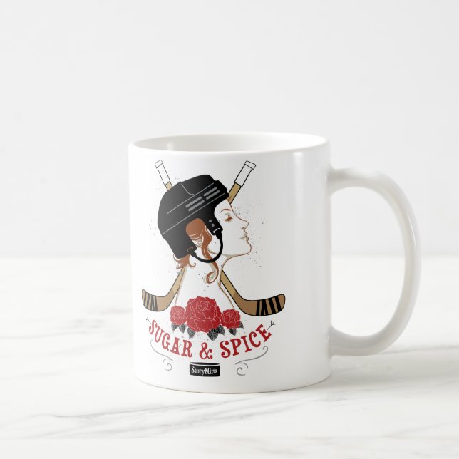 Caneca De Café Hóquei no Açúcar e na Especiaria (Direita)