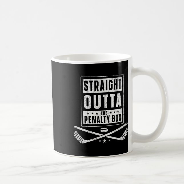 Caneca De Café Hóquei no Gelo Directamente da Caixa de Penalidade (Direita)