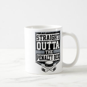 Caneca De Café Hóquei no Gelo Diretamente da Caixa de Penalidade