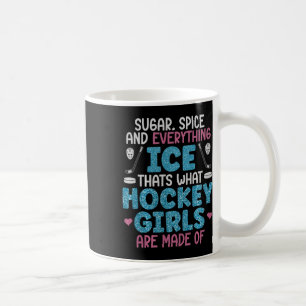 Caneca De Café Hóquei no Gelo Garotas Hóquei de Campo Mulheres Di