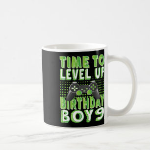 Caneca De Café Hora De Aumentar O Nível Do Aniversário Garoto De 