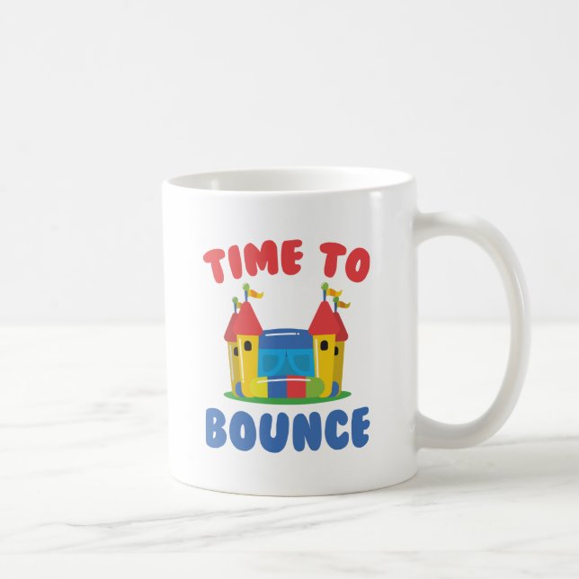 Caneca De Café Hora de Saltar (Direita)