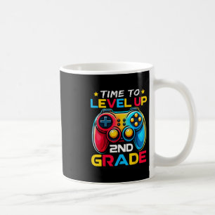 Caneca De Café Hora de Subir de Nível para Crianças do 2º Ano que