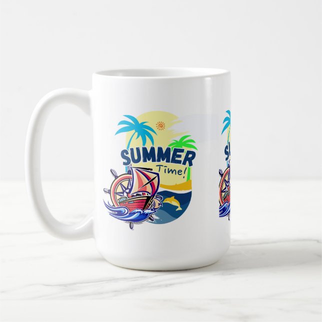 Caneca De Café Hora de Verão (Esquerda)