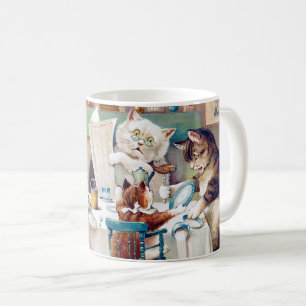 Caneca De Café Hora do Café da Manhã, Louis Wain