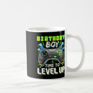Caneca De Café Hora do Menino Subir de Nível Presente de Aniversá