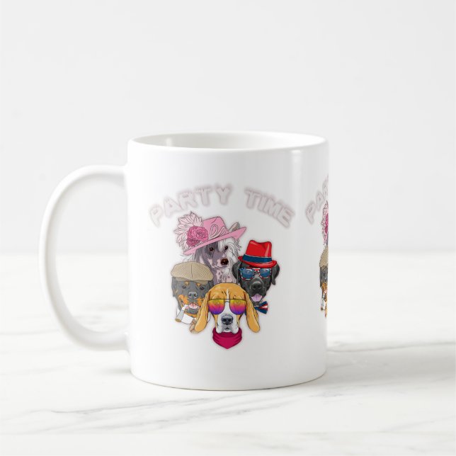 Caneca De Café Hora do Partido (Esquerda)
