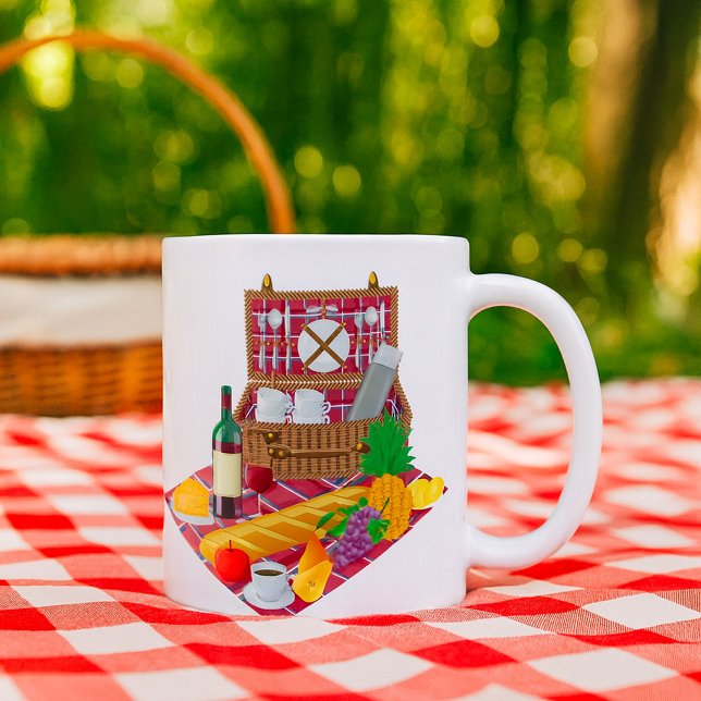 Caneca De Café Hora do Picnic (Criador carregado)
