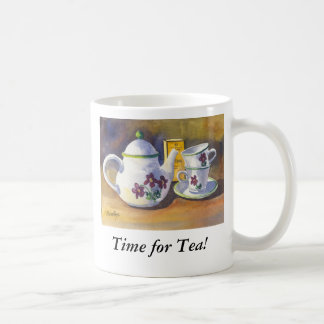 Caneca De Café Hora para o chá!