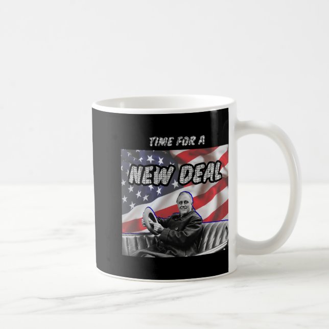 Caneca De Café Hora Para Um Novo Fdr  (Direita)