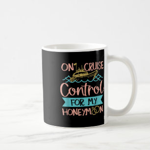 Caneca De Café Horário das Noivas de Férias Cruise em Honeymoon