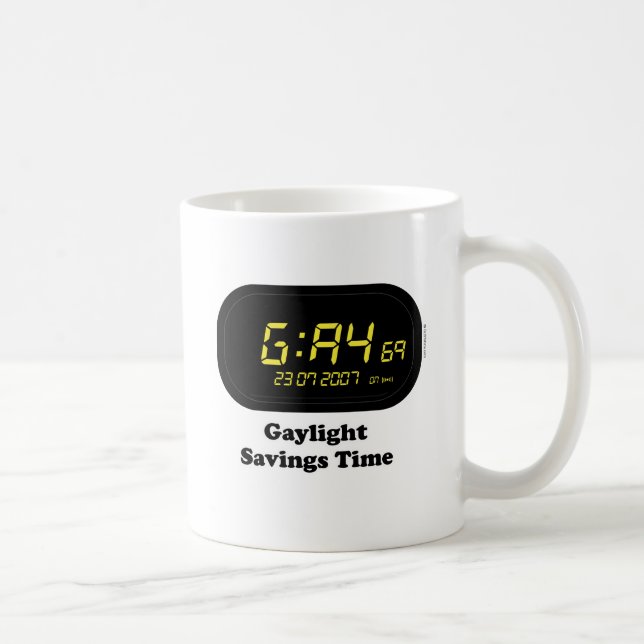 Caneca De Café Horário de Verão (Direita)