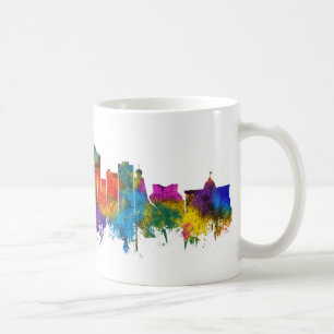 Caneca De Café Horizonte de Ajman Emirados Árabes Unidos