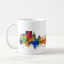 Caneca De Café Horizonte de Bergen Noruega