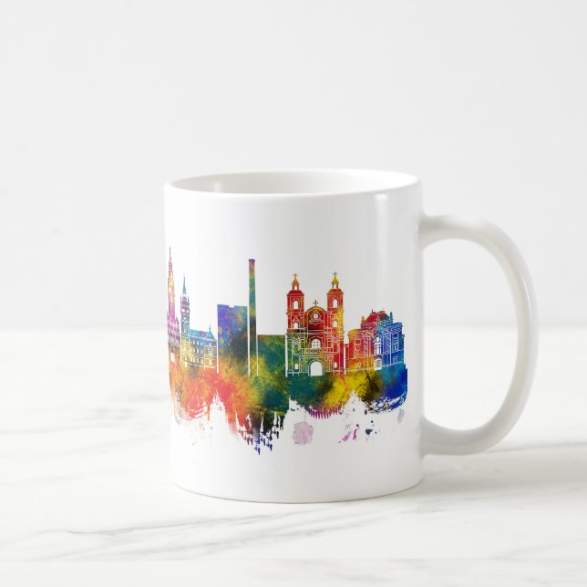 Caneca De Café Horizonte de Bielsko-Biala Polônia (Direita)
