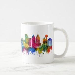 Caneca De Café Horizonte de Dallas Texas