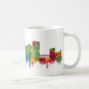 Caneca De Café Horizonte de Fort Myers Flórida