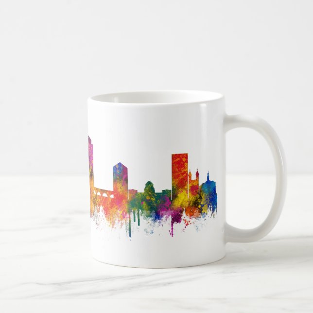 Caneca De Café Horizonte de Maastricht Holanda (Direita)