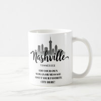 Horizonte de Nashville Minimalista, Cidade do Tenn