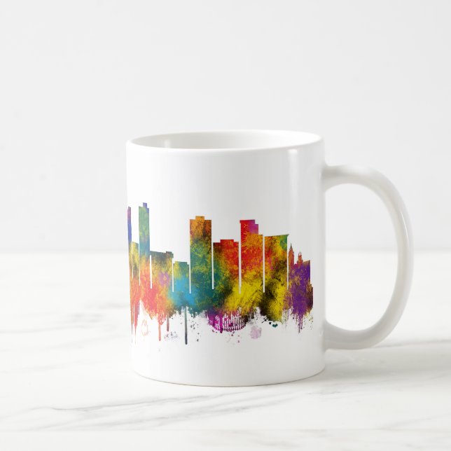 Caneca De Café Horizonte de Recife Brasil (Direita)