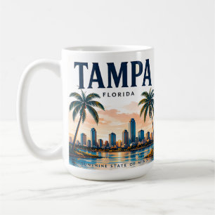 Caneca De Café Horizonte de Tampa à Beira-Mar