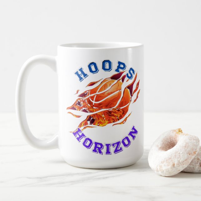 Caneca De Café Horizonte Hoops (Com Donut)