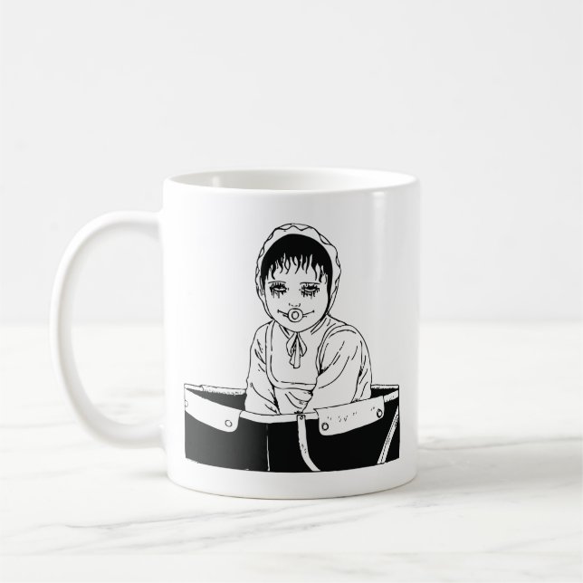 Caneca De Café Horror anime art (Esquerda)