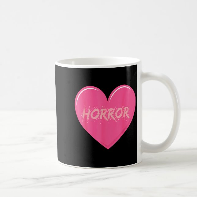 Caneca De Café Horror Creepy Yami Kawaii Pastel Nge Valentines  (Direita)
