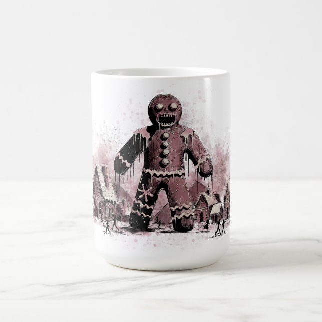 Caneca De Café Horror do Homem de Gingerpão (Centro)