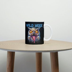 Caneca De Café Horror Fantasy Owl