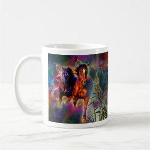 Caneca De Café Horse Fantasy