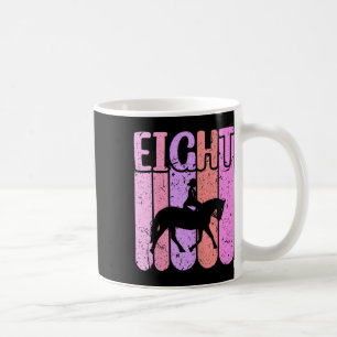 Caneca De Café Horse Girl 8º Aniversário do Horseback