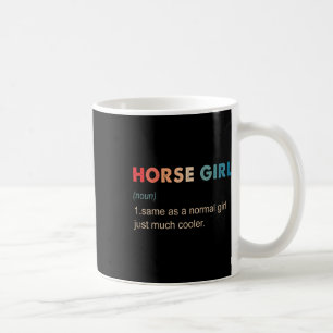 Caneca De Café Horse Girl Definition Engraçado Equestrian Gift Ho