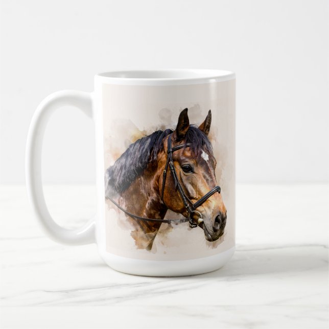 Caneca De Café Horse Head Mug (Esquerda)
