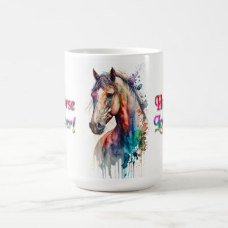 Caneca De Café Horse Lover Horse Mom Equestrian Mug