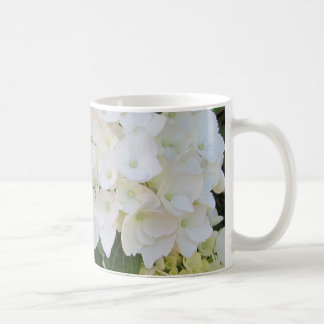 Caneca De Café Hortênsias Brancas