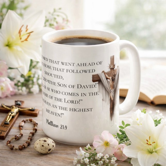 Caneca De Café Hosanna in the Highest (Criador carregado)